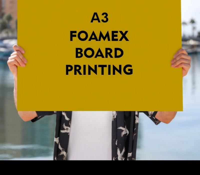 A3 PVC Foam Board Printing